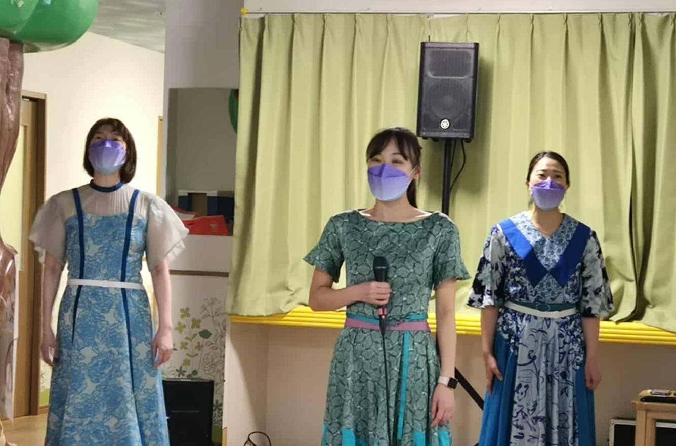 バンビーノ多機能型生活介護どんぐり・久留米大学病院小児病棟 公演（福岡県）